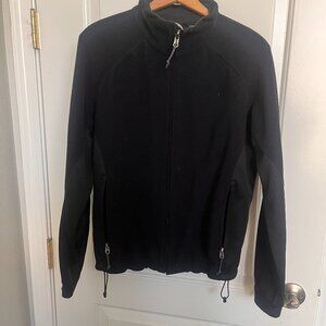 MOUNTAIN HARDWEAR Women's Medium Windstopper Jacket Black Full Zip